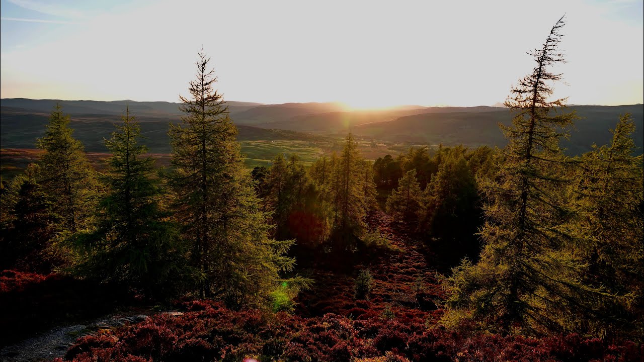 Sunset from Birnam Hill - 'A Touching Place'