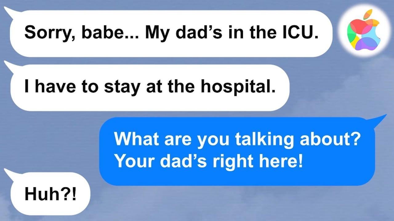 【Apple】My husband lied about his father being in the hospital. Now why would he do that