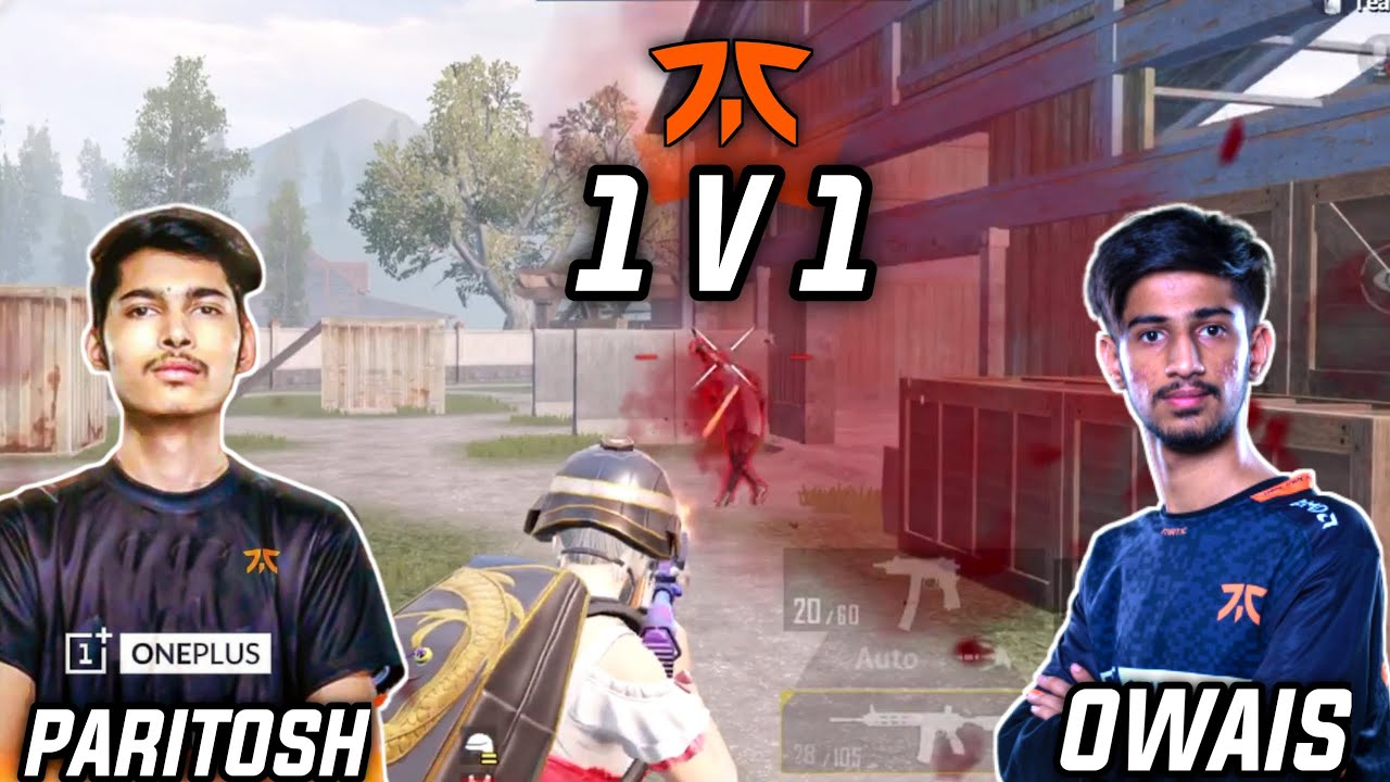 FNC•Owais Vs Paritosh | 1v1 | TDM Challenge | Pubg Mobile