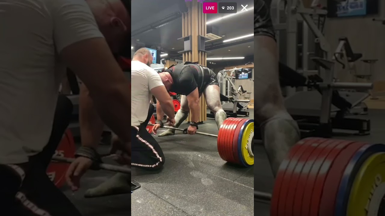 Nedžmin Ambe&scaron;ković Deadlift 455kg