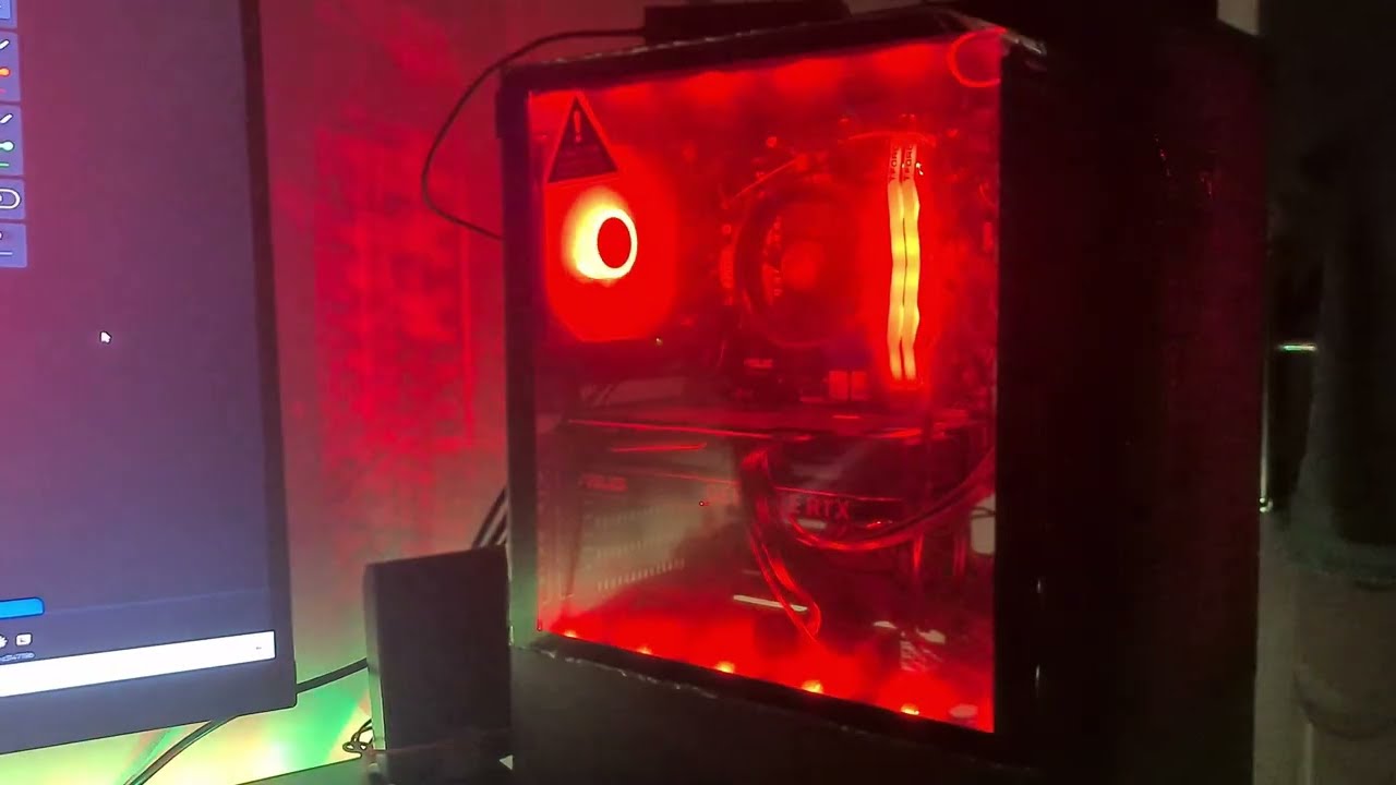 RGB ŞERİT LED İLE TAM BİR GAMER MASASI YAPTIM! - BİM RGB ŞERİT LED İNCELEME