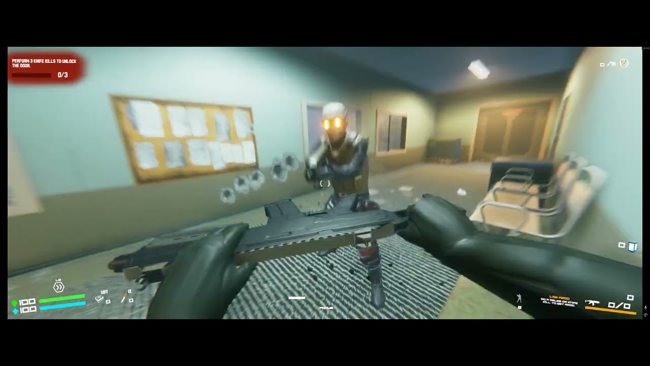 LATE NIGHT LOBBIES PLAYS SHELL SOLDIER DEMO IN ULTRAWIDE