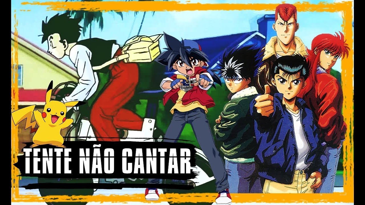 TENTE NÃO CANTAR ABERTURAS DUBLADAS (ANIME)