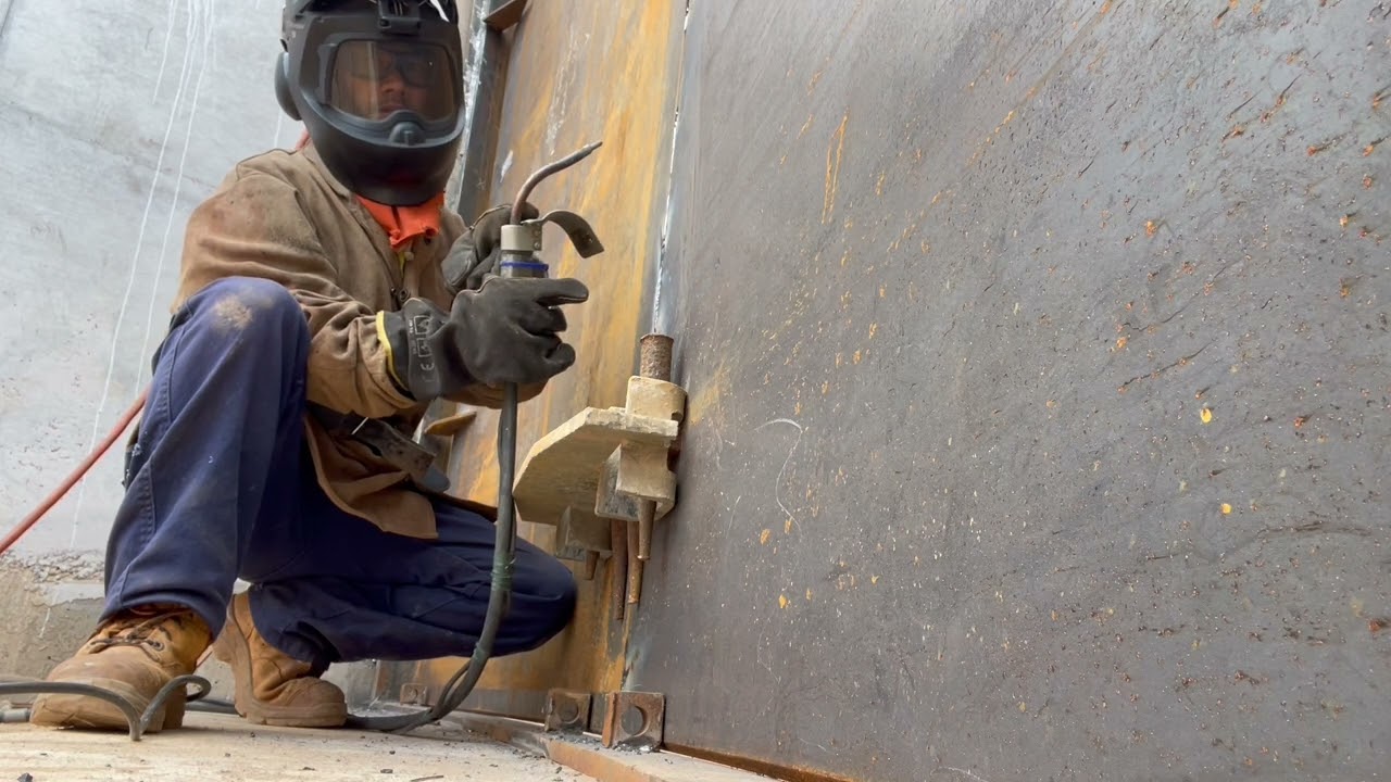 3g vertical rootpass big gap , capping waydown stringer#innershield#gasless#welding