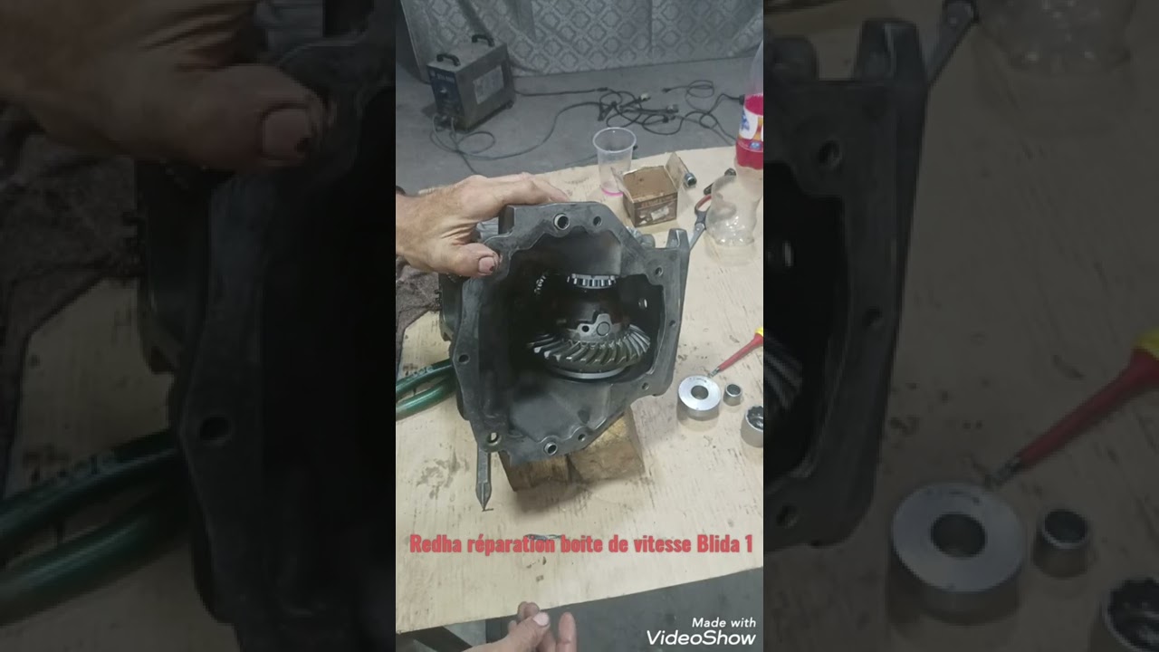 montage boite de vitesse Renault 4 gtl 2etape