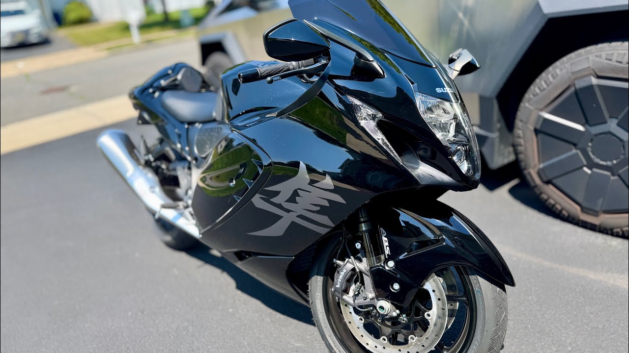 Puig Z Racing Windscreen and Driven HALO Fuel Cap Install on 2025 Suzuki Hayabusa