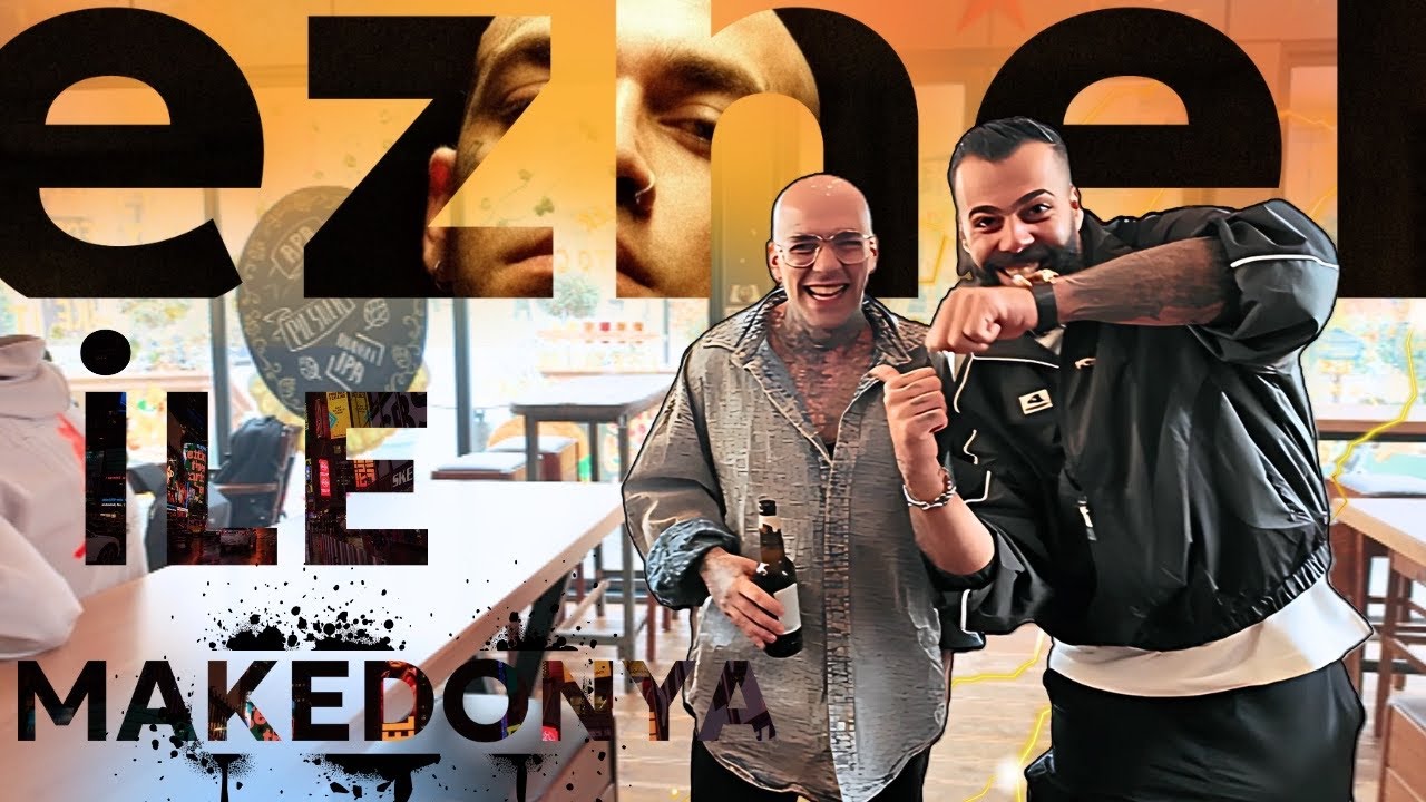 EZHEL İLE RÖPORTAJ / MAKEDONYA KONSER VLOG! @Ezhel06