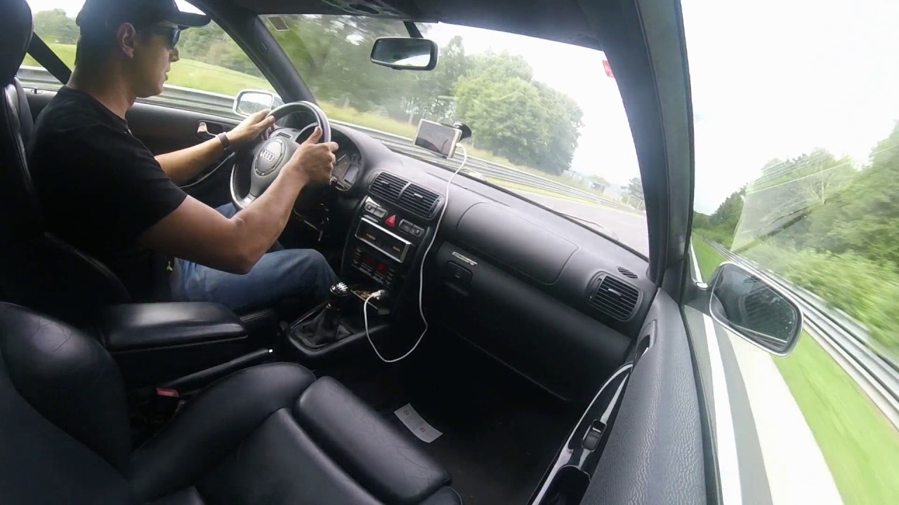 S3 8L Nurburgring nordschleife 02.08.17 Lap1-3 Onboard