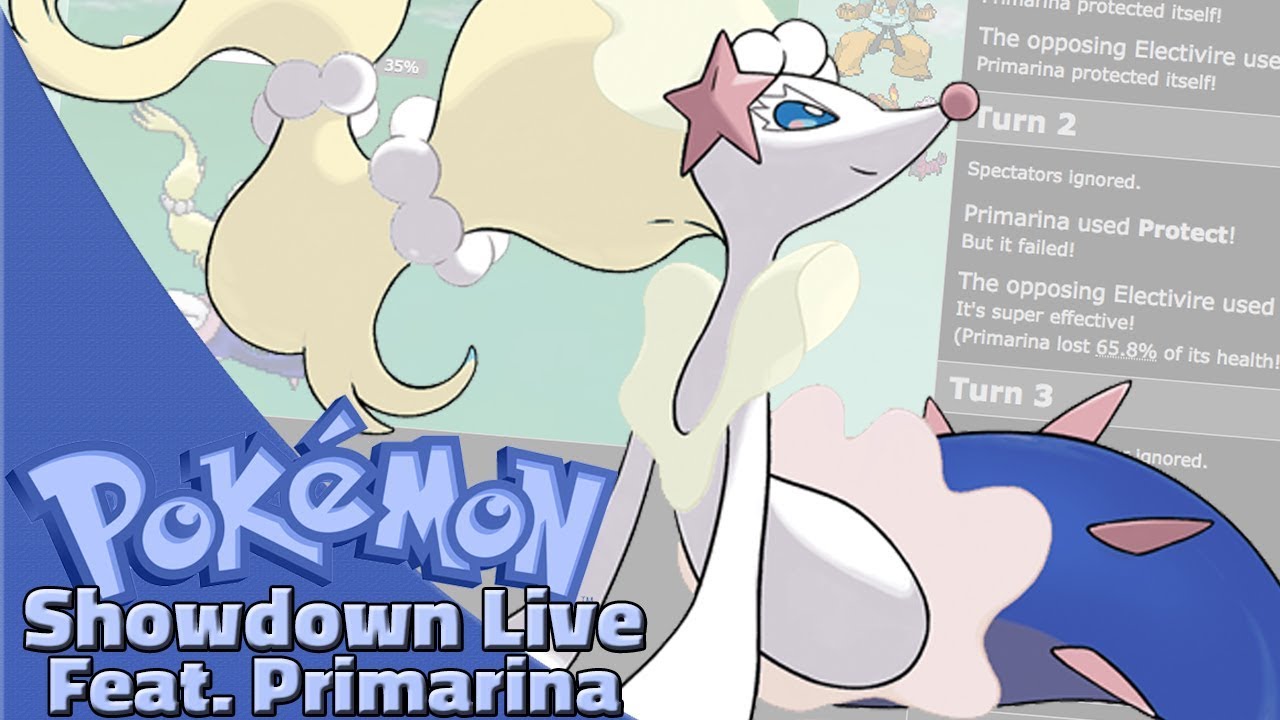 Assault Vest Primarina! Pokemon Sun and Moon OU Showdown Live W/OPJellicent (Smogon OU Team)