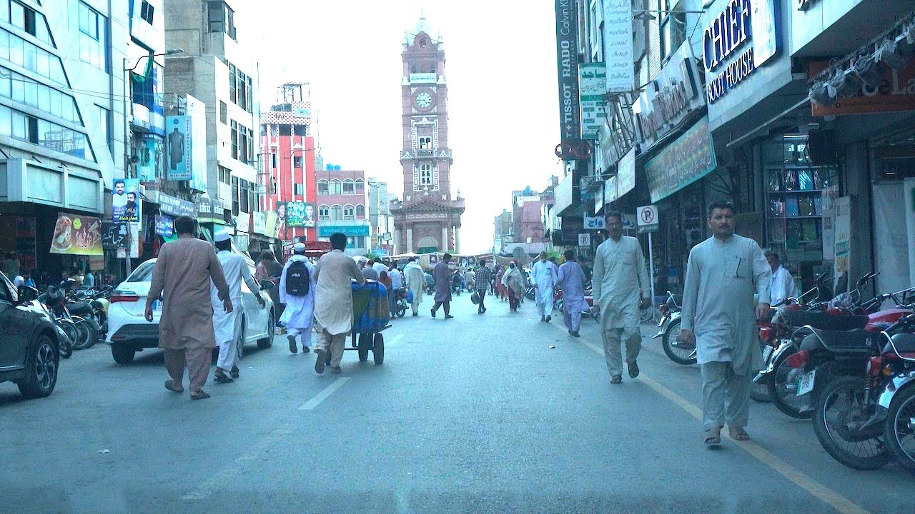 Faisalabad 8K HDR Drive (Monsoon 2022) 🇵🇰 | Pakistan City Life & Punjab Virtual Tour