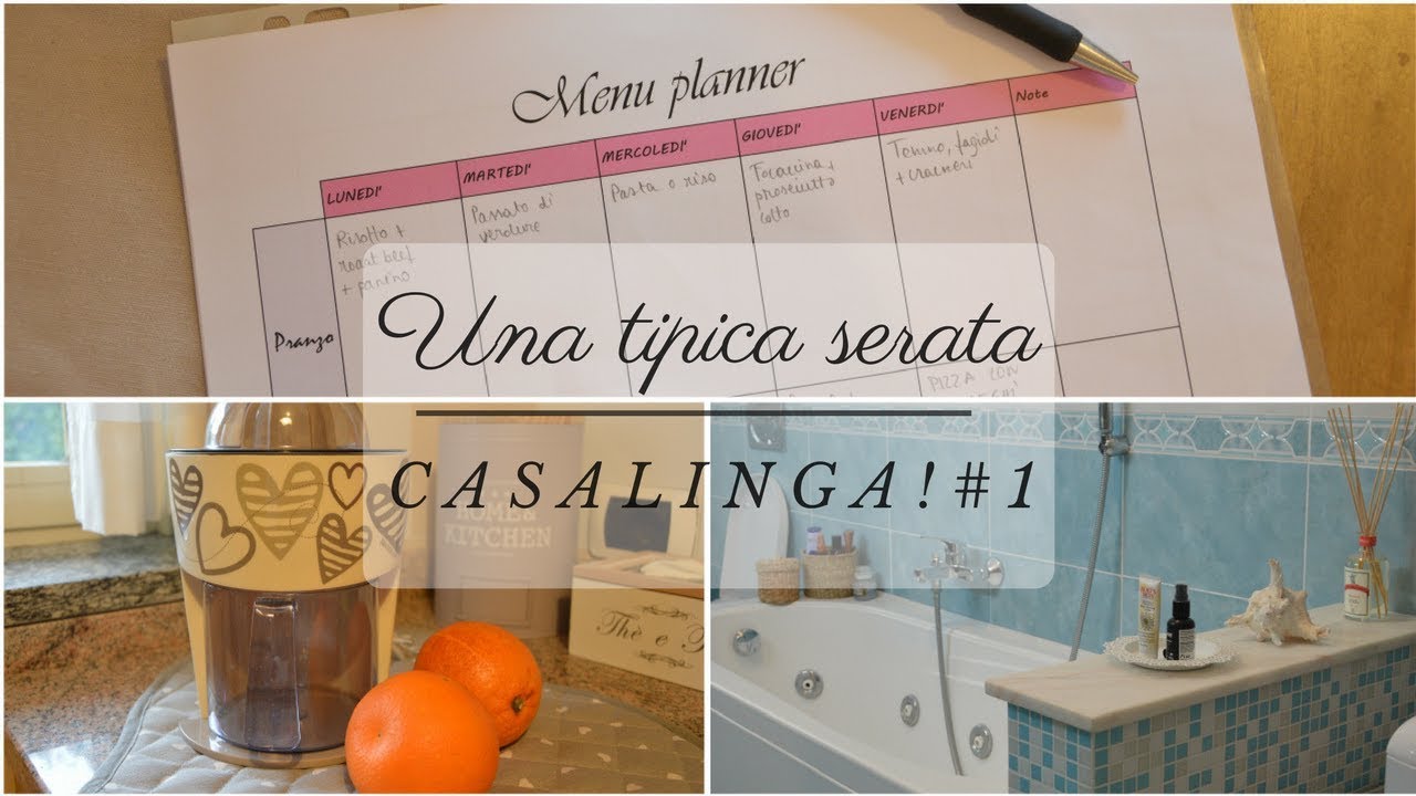 Una TIPICA SERATA CASALINGA! #1