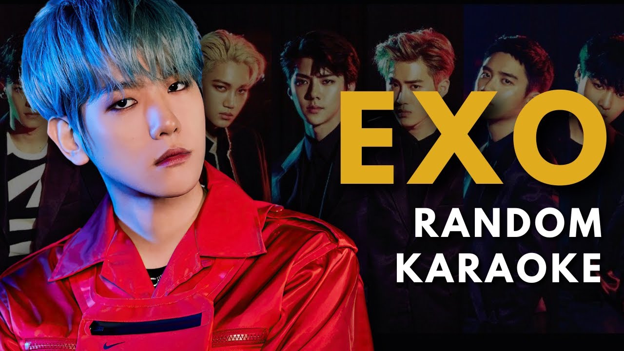 K-POP RANDOM KARAOKE CHALLENGE 🎤 ( EXO RANDOM KARAOKE )