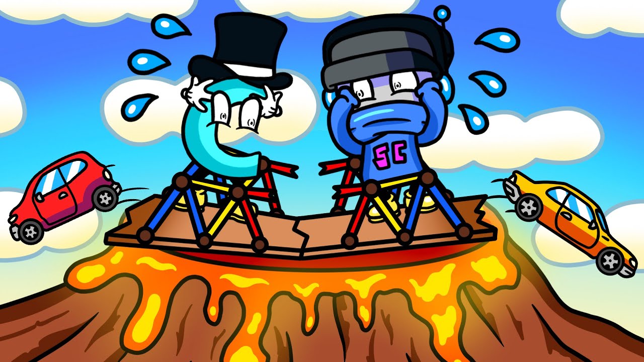 We Build the Dumbest Bridges Ever in Poly Bridge 3!