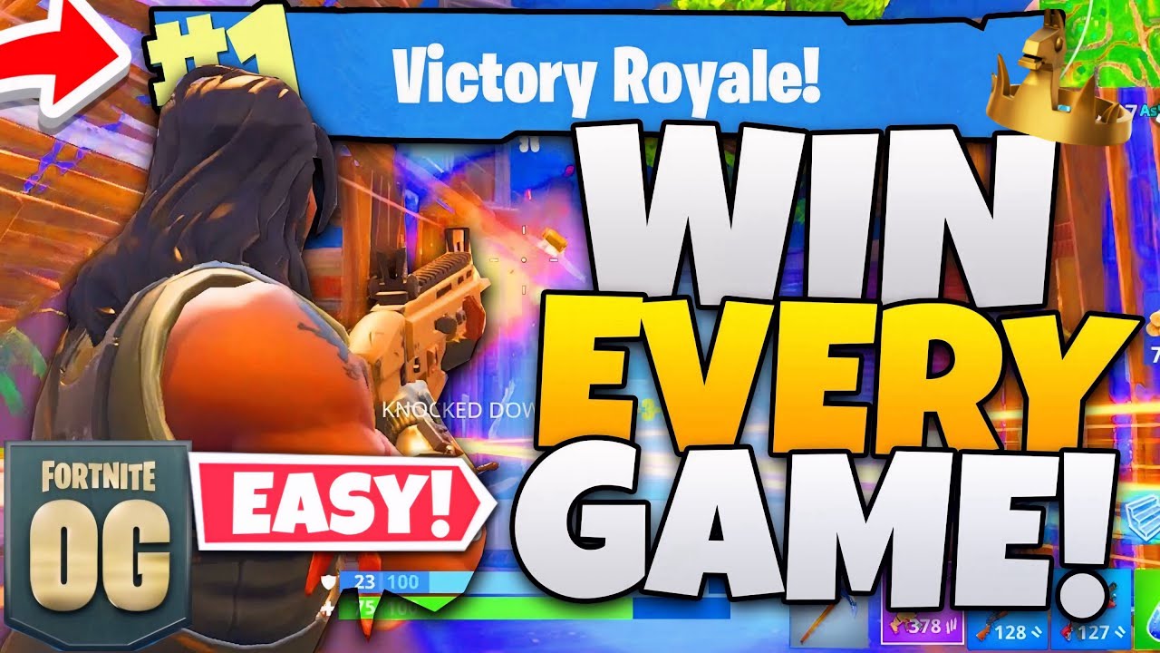 Как выиграть КАЖДУЮ игру в Fortnite OG (секретные советы, которые знают только OG!)