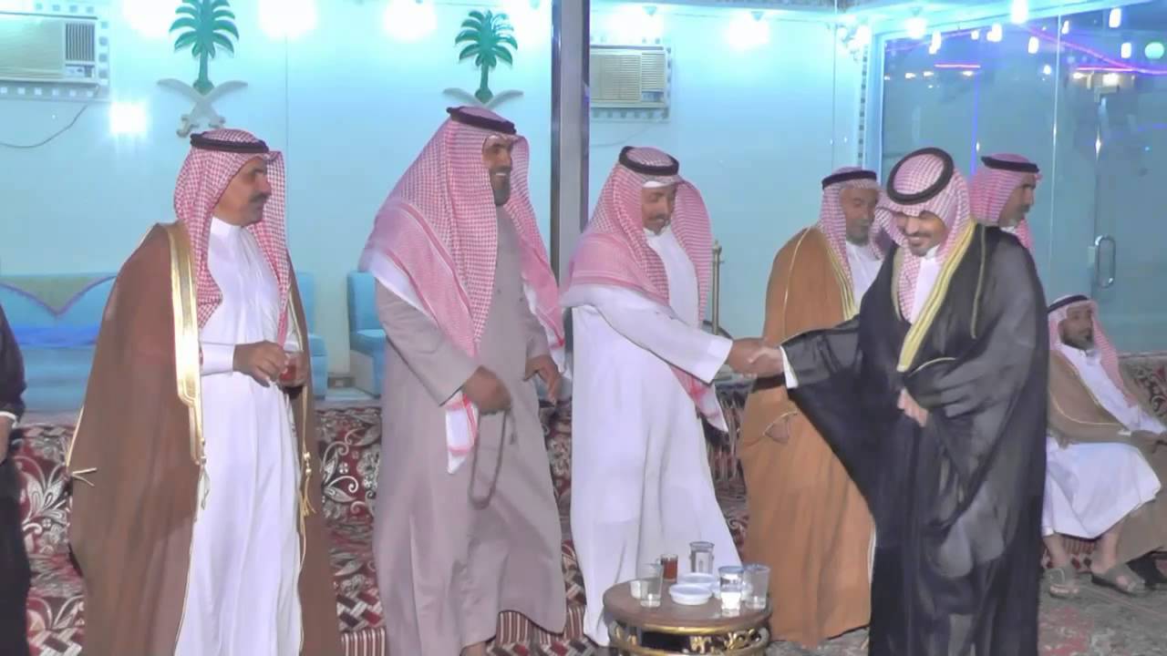 الاستقبال بزواج خالد وسلطان أبناء معيوض الراشدي