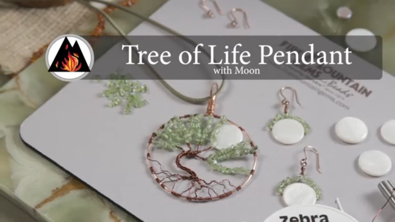 Tree of Life Wire-Wrapped Pendant