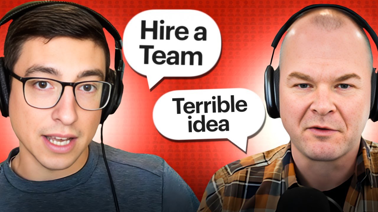 Should Creators Hire a Team or Stay Solo? ft. Justin Welsh vs. Barrett Brooks