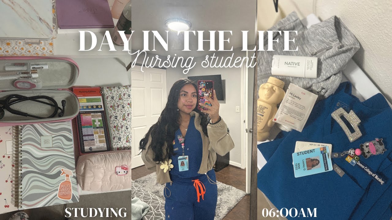 День из жизни студентки-медсестры 👩🏽‍⚕️🩺💘