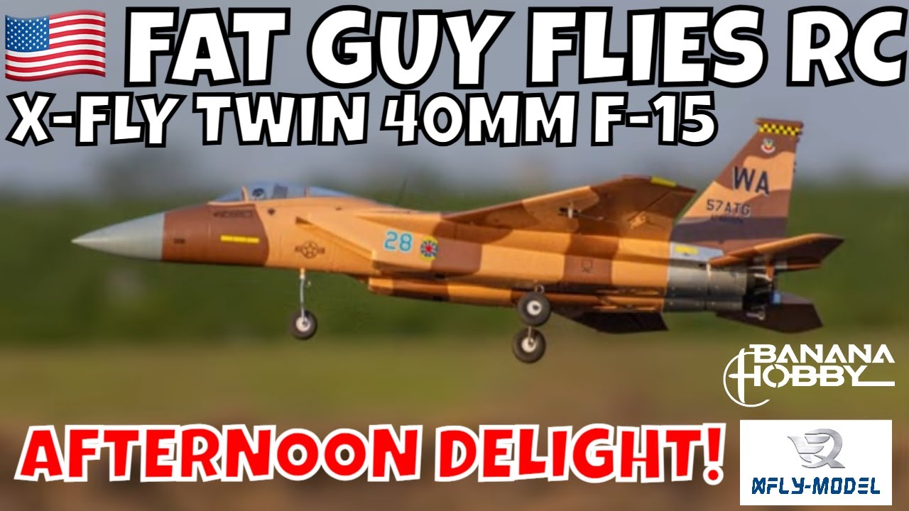 X-FLY 40MM F-15 AFTERNOON DELIGHT #rcjets #aviation #rcaircraft #rc