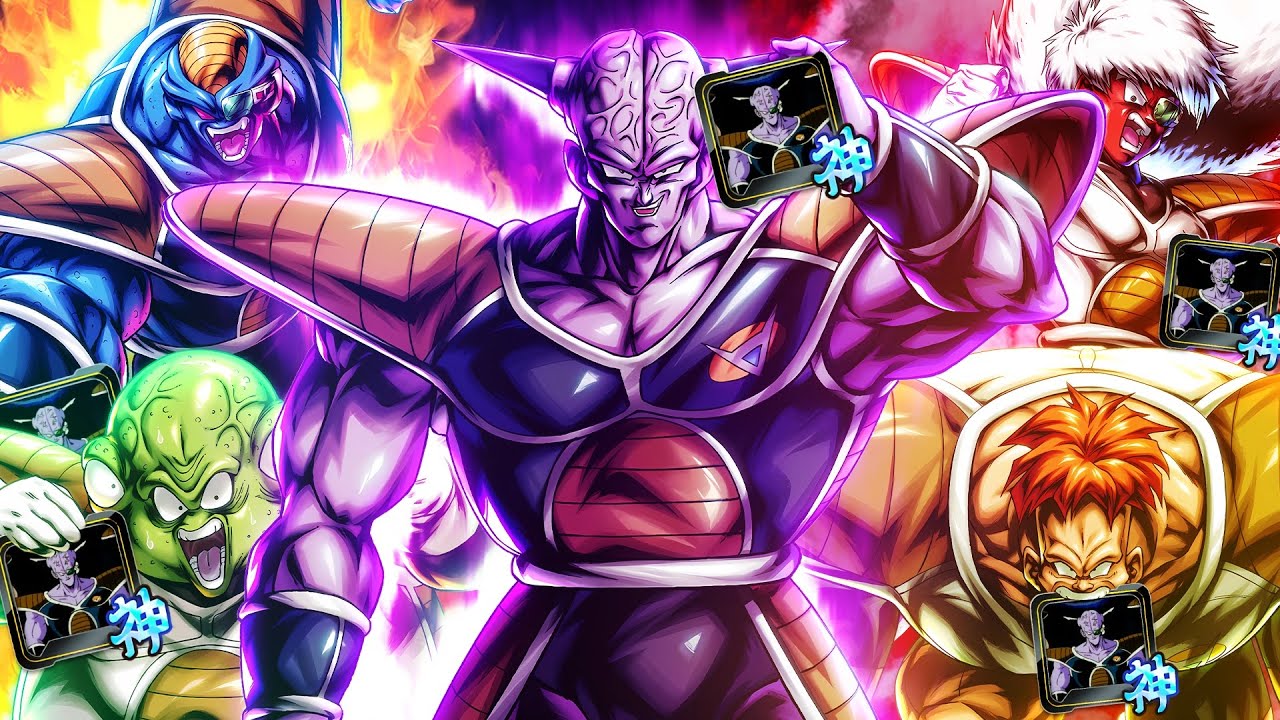 THE GINYU FORCE WITH THEIR NEW UNIQUE EQUIPMENTS = THE WINYU WORCE!! (Dragon Ball Legends)