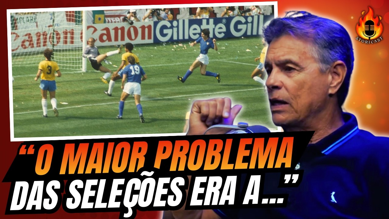 O bastidor pouco contado da derrota do Brasil para a Itália na Copa de 1982