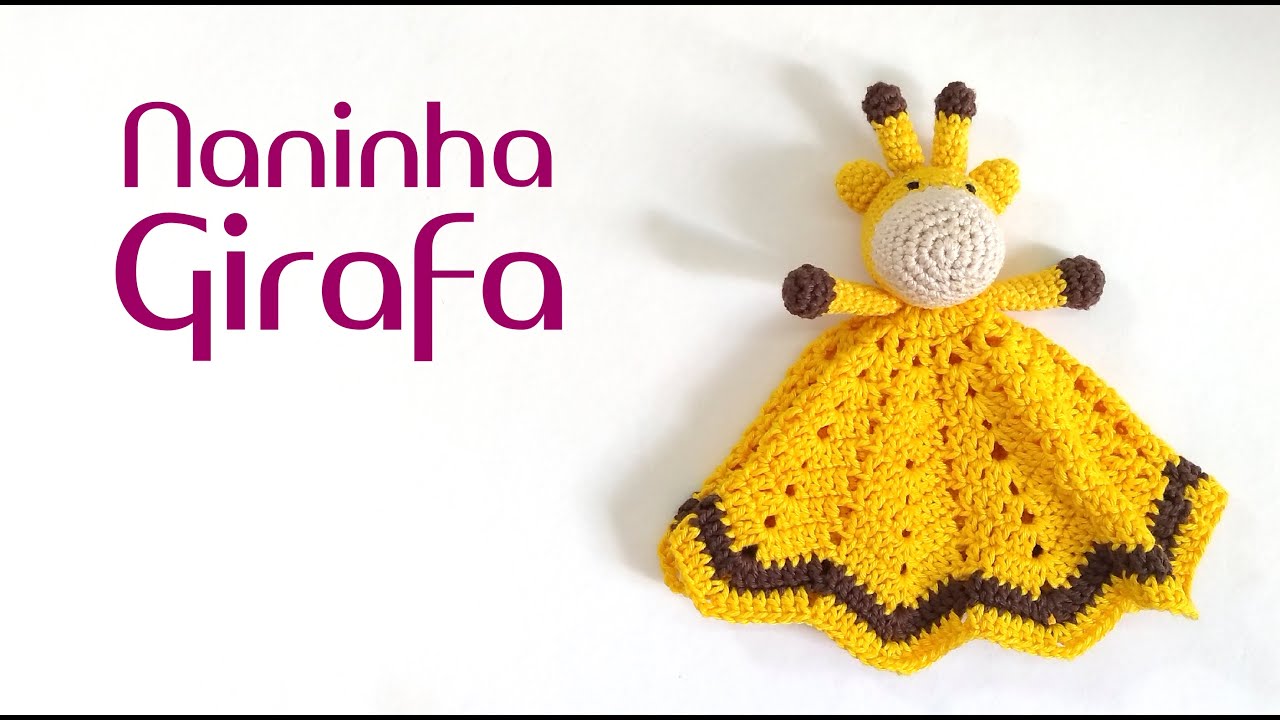 Naninha Girafa amigurumi (crochê)