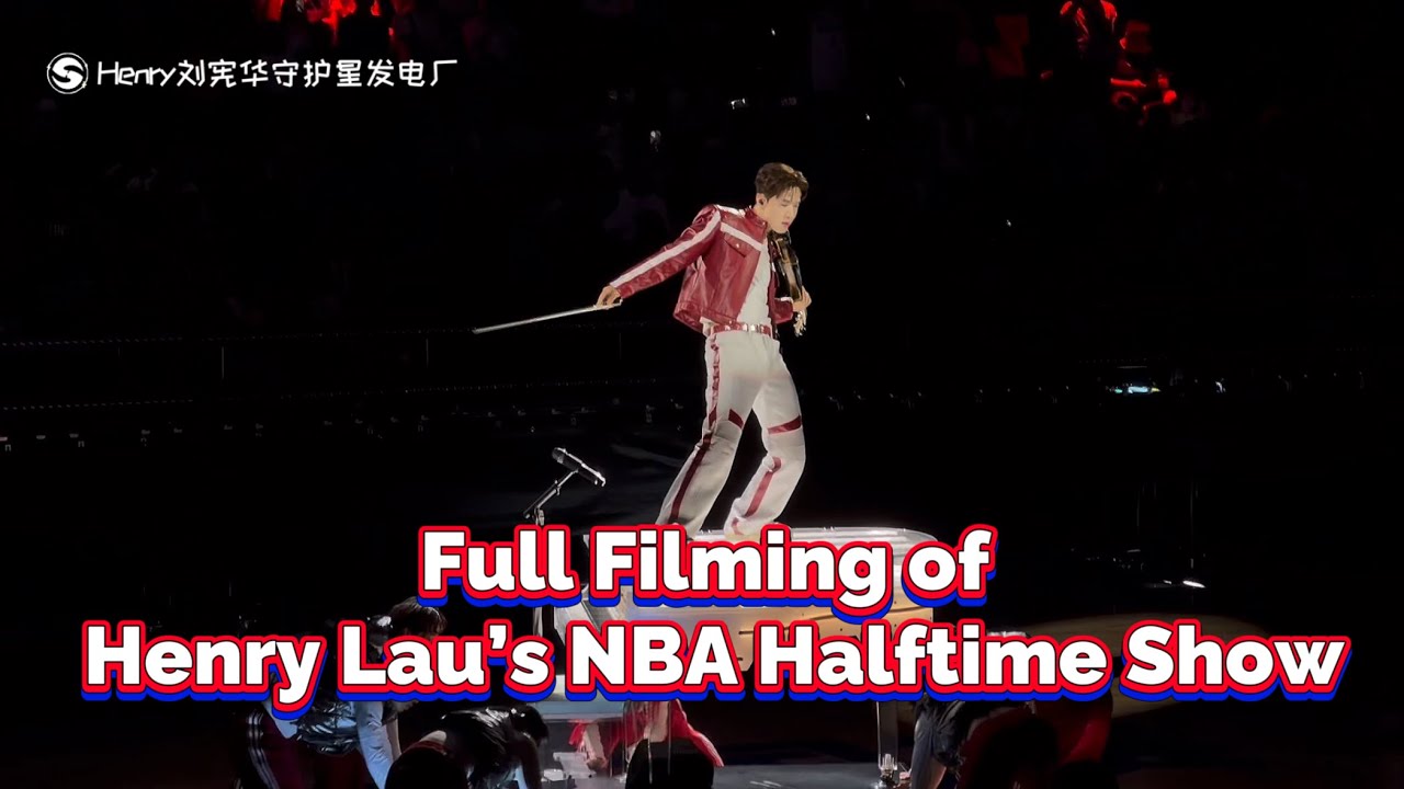 Full filming of Henry Lau’s NBA half time show in Macau 