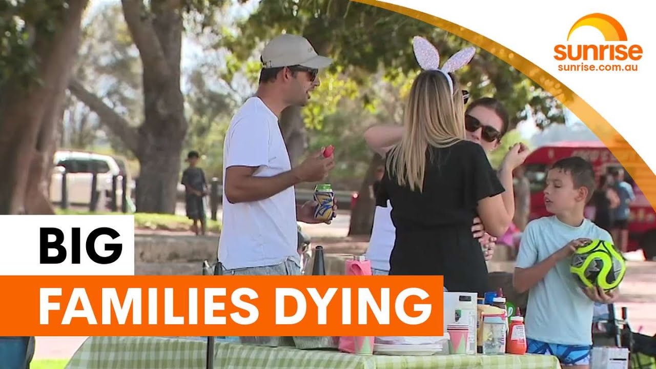 The cost of raising big families in Australia | Sunrise