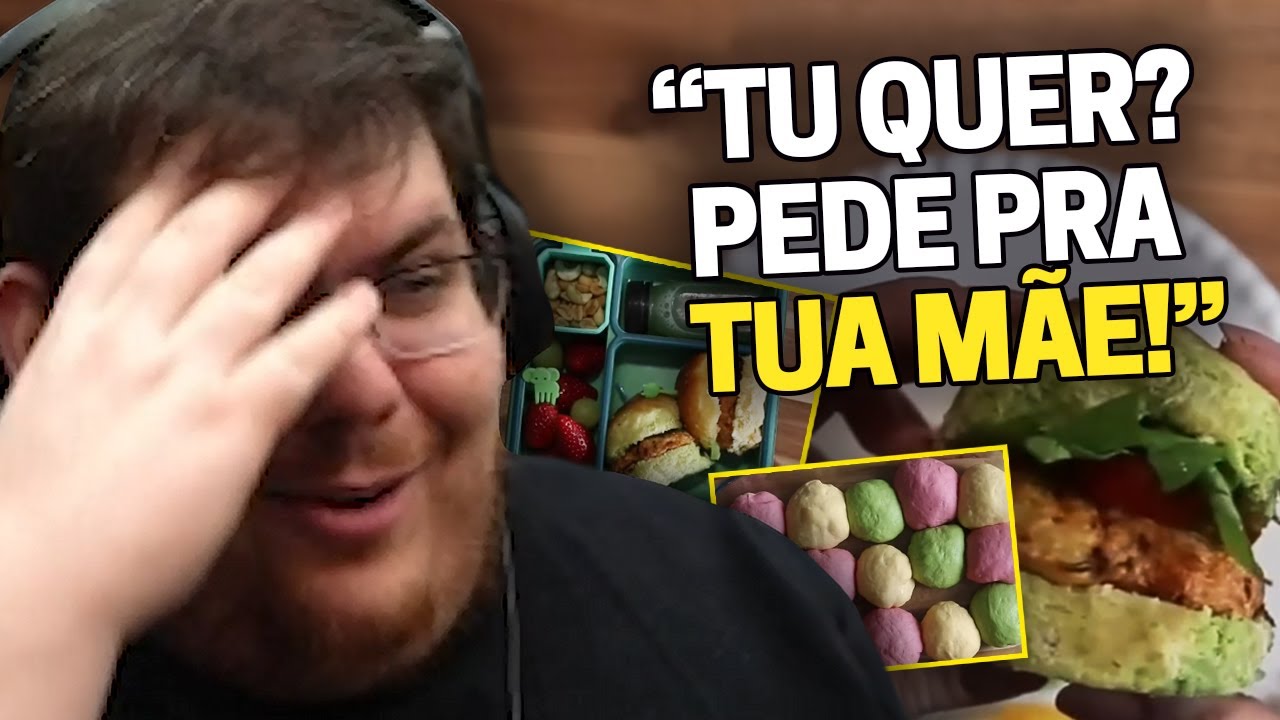 CASIMIRO REAGE: THALITA FAZ HAMBÚRGUER COLORIDO | Cortes do Casimito