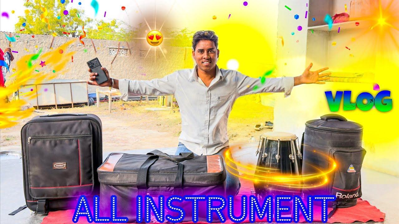 Mere Pass Etane instrument Hai 🎸  Bajane Maja Aata Hai ?