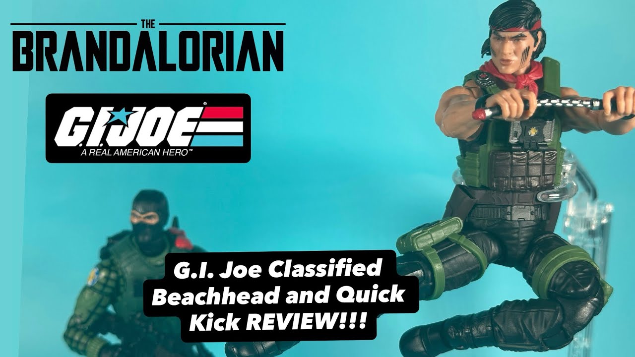 G.I. Joe Classified Series Nightforce Beachhead and Quick Kick REVIEW!! 🌃🌌🥋