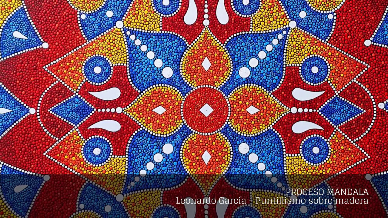 Mandala en Puntillismo  | mandala | art | mandalas