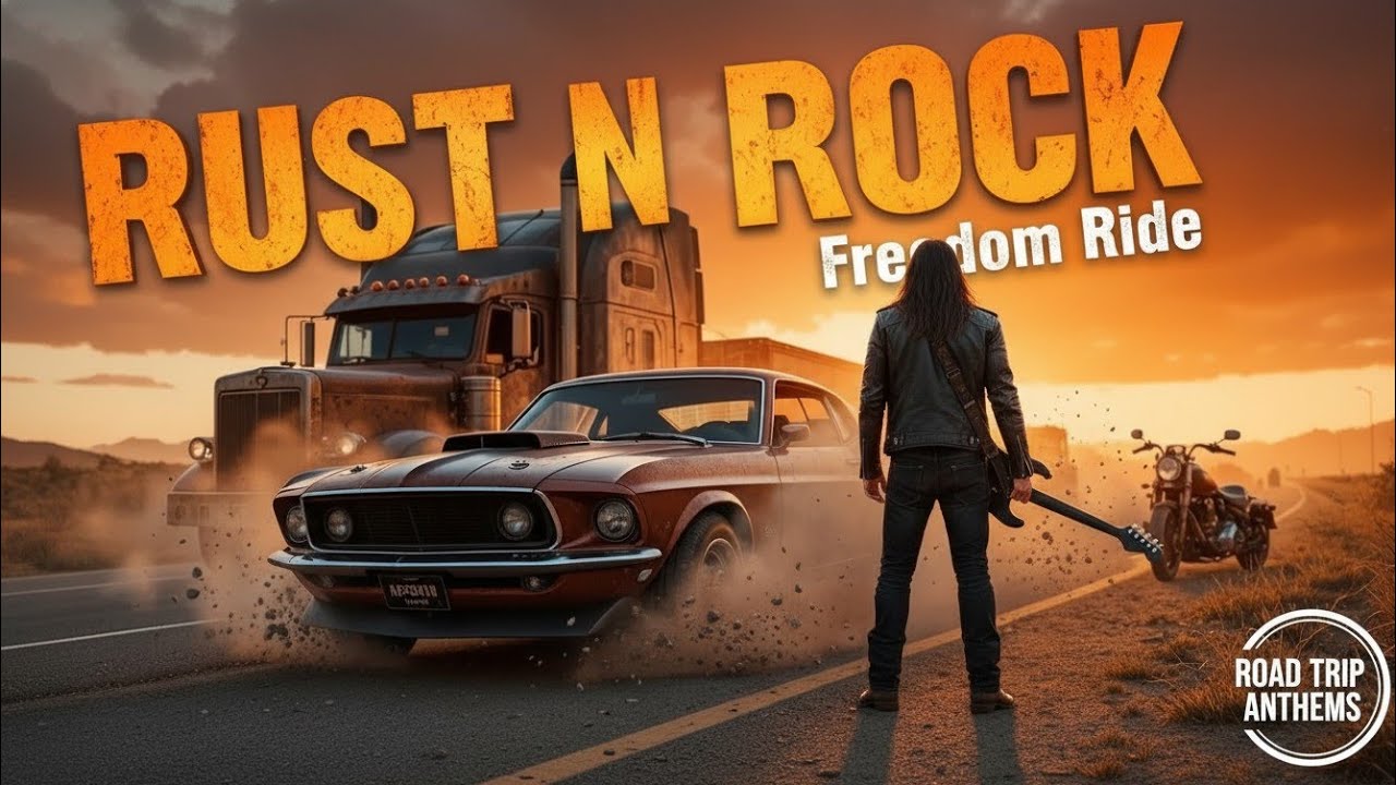 Rust N Rock Playlist – Rust Driver Daily Playlist | Country Rock #CountryRockDrive  #RoadMusic