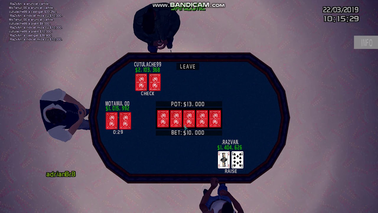 Am facut din 10k 1.4kk la poker pe rpg4 ?????