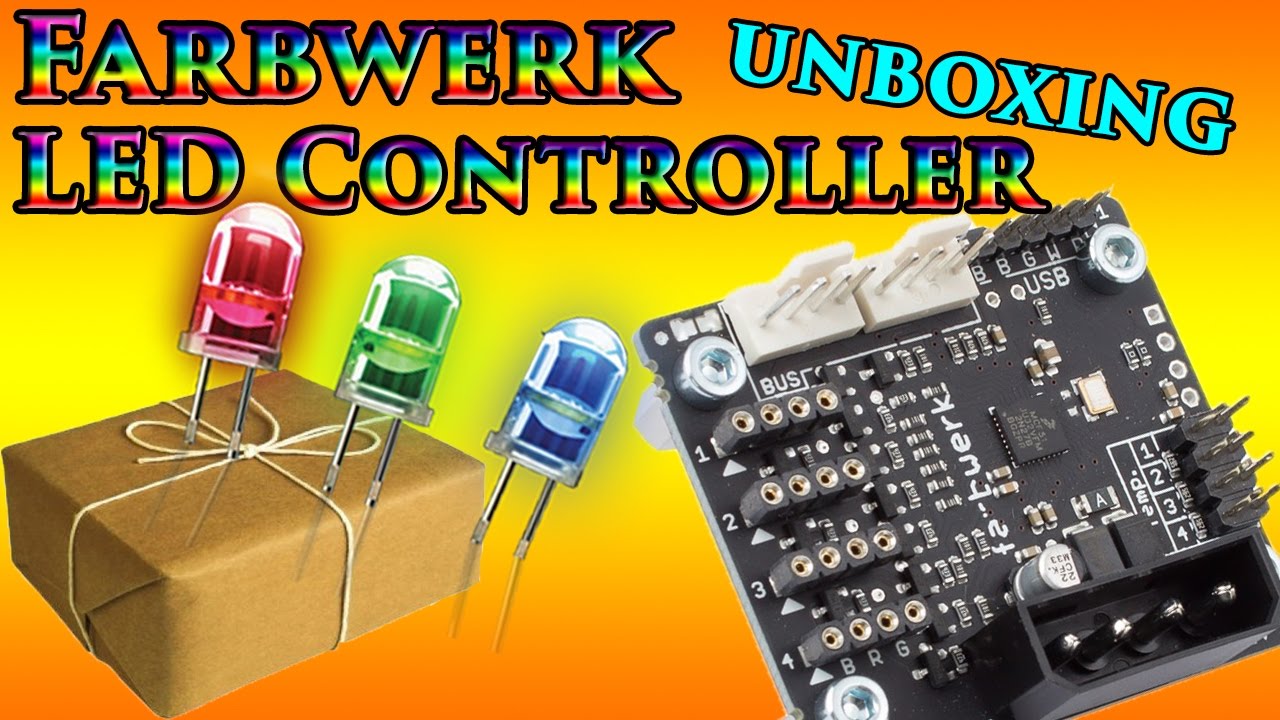 Workaholic PC (WaKü) #6 - Unboxing Farbwerk LED Controller [deutsch]