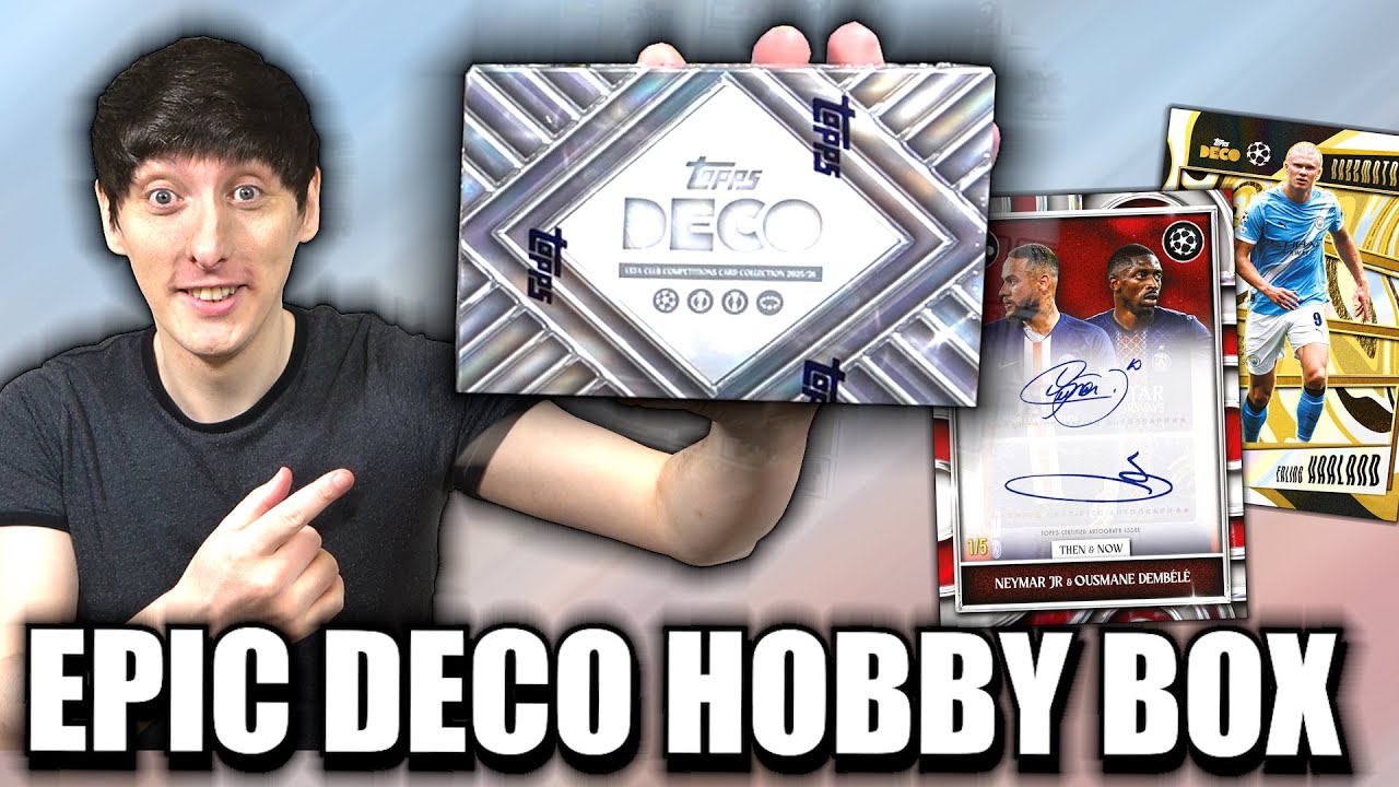 1/1 HIT *INSANE* NEW Topps Deco 25/26 Hobby Box Opening | Guaranteed Autograph | The Best Box Ever?