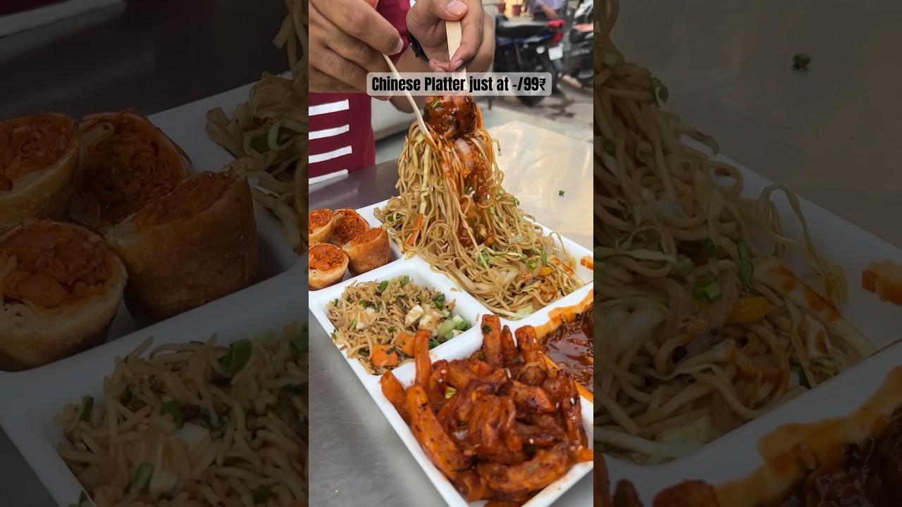 5 Items Wala Chinese Platter | Indian Style Chinese Food Just At -/99₹