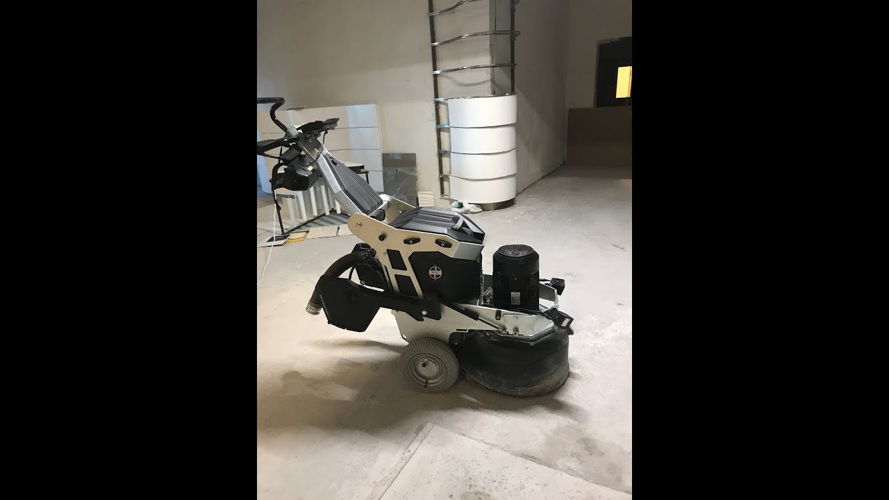 Обзор шлифовальной машины по бетону HTC DURATIQ RX6