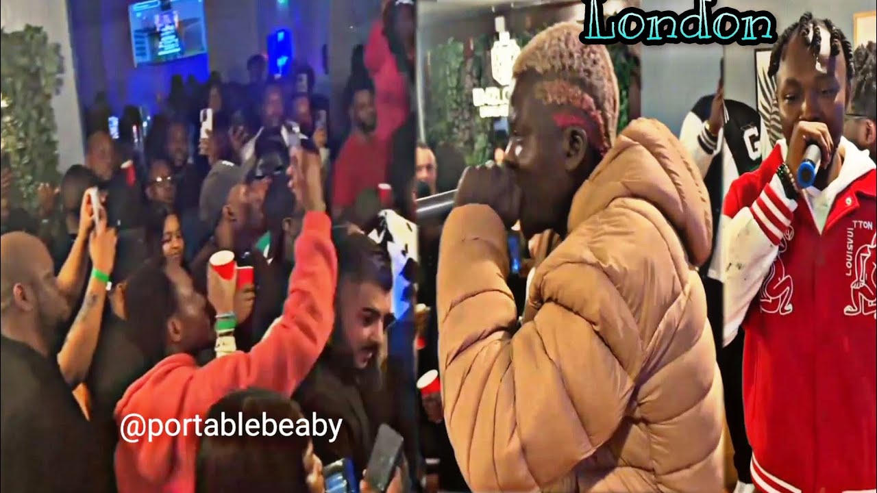 Portable Zazu A.K.A Tony Montana live in Sheffield London with excellent performance on Stage
