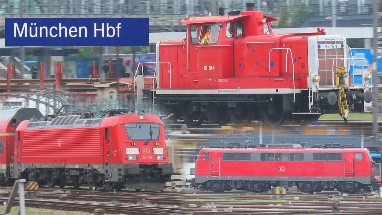 Trains at München Hauptbahnhof | 9th September 2025