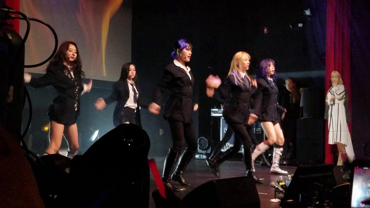 191215 [4K] Deja Vu - Dreamcatcher in New York/New Jersey (awesome fan chant) [FANCAM]