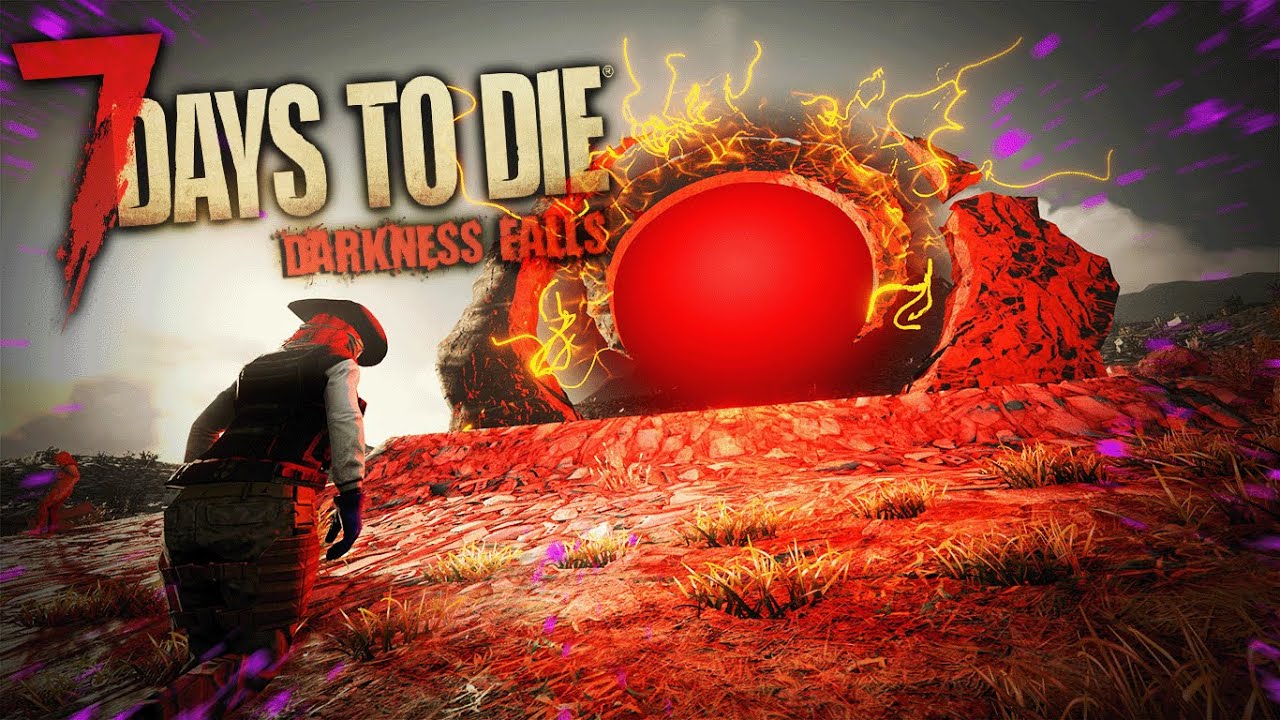 【7DTDMOD】遂にダークネスフォールス最難関コンテンツ”デーモンポータル”に遭遇…「7DTD DarknessFalls α21」実況プレイ #25