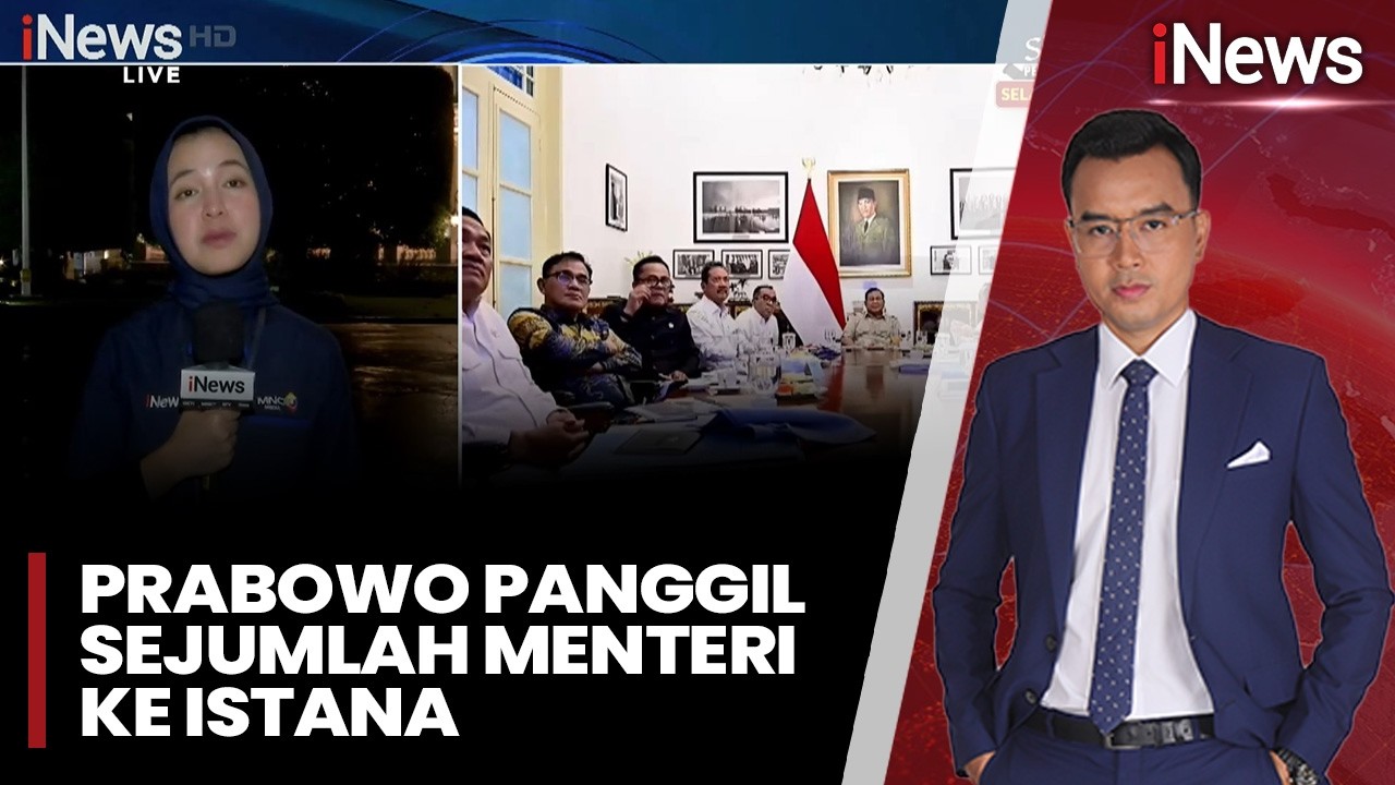 Prabowo Panggil Sejumlah Menteri ke Istana, Bahas Pengolahan Sampah & Pembangunan Kampung Nelayan