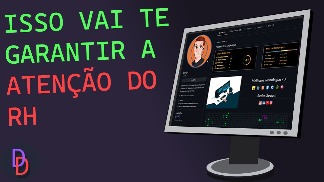 Como estilizar o github para portifólio