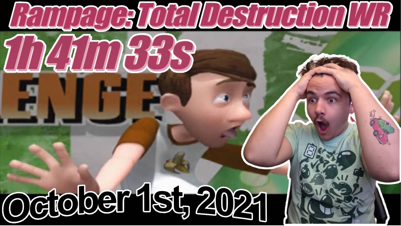 Rampage: Total Destruction Speedrun WR in 1:41:33.23 (October 1st, 2021)