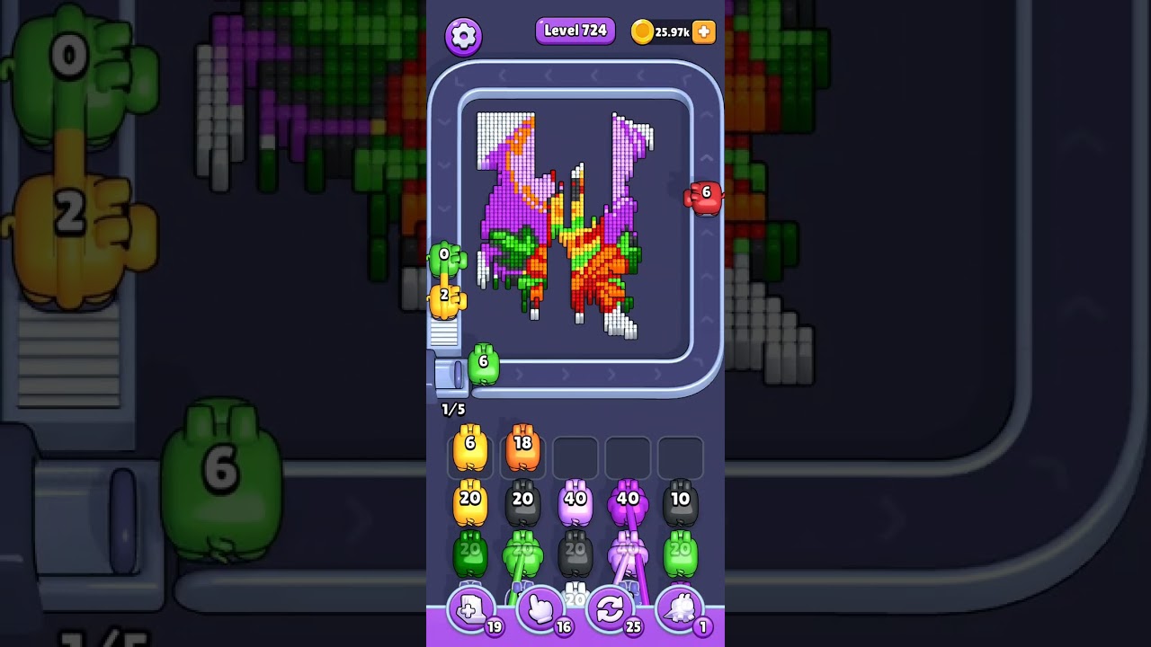 Pixel Flow level 724