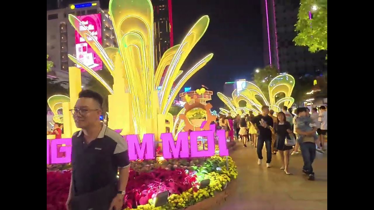Đón giao thừa 29 tết tại Thành Phố Hồ Chí Minh sẽ như thế nào?#rivew #saigon #phaohoa #tet #vietnam
