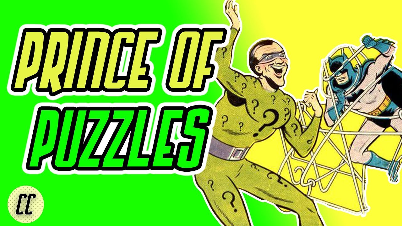 Meet The Riddler...a.k.a The Puzzler!