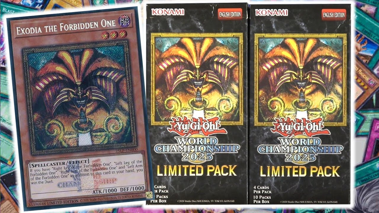 Yu-Gi-Oh! Limited Pack World Championship 2025 Box Opening!