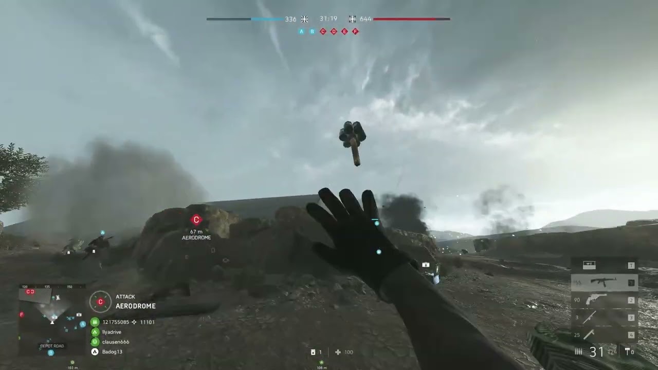 Battlefield V Random Game #1 NOT A VICTORY